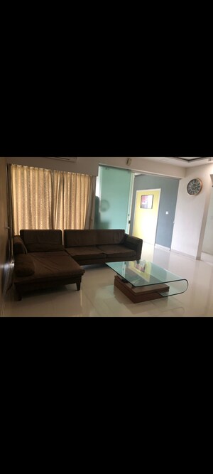 Living Room in 3 BHK Apartment at Satvam Viburnum, Shilaj – for Rent