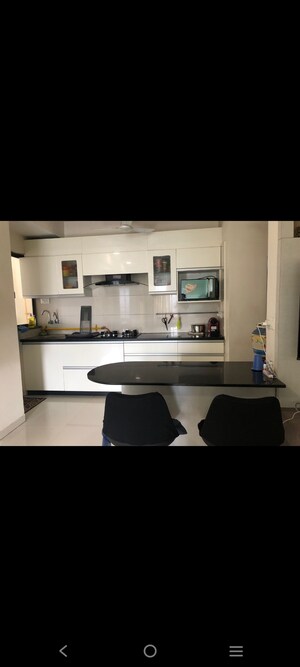 Kitchen in 3 BHK Apartment at Satvam Viburnum, Shilaj – for Rent