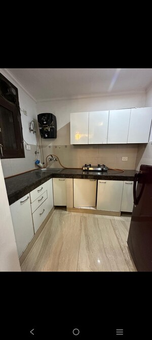 Kitchen in 2 BHK Builder Floor at Saket – for Rent