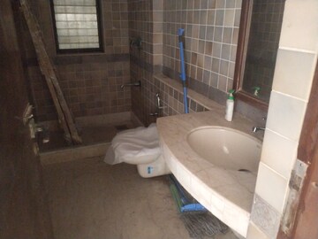 Bathroom in 2 BHK Apartment at Gurukrupa Marina Enclave, Malad West – for Rent