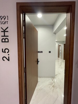 Building Lobby in 2.5 BHK Apartment at Pristine O2 World, Wagholi – for Sale