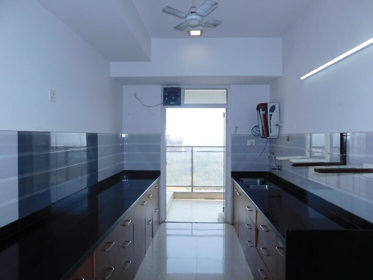 Kitchen, omkar-veda-exclusive 3 Bedroom 1500 Sq.Ft. Apartment In Parel Mumbai 9251575