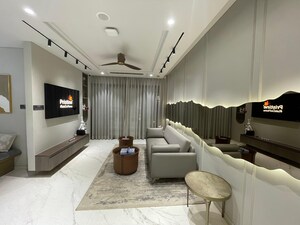 Living Room in 3 BHK Apartment at Pristine O2 World, Wagholi – for Sale