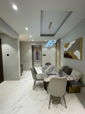 Living Room in 3 BHK Apartment at Pristine O2 World, Wagholi – for Sale