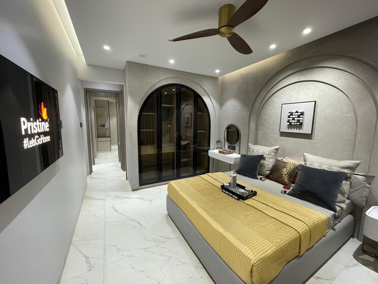 Master Bedroom, pristine-o2-world 3 Bedroom 1103 Sq.Ft. Apartment In Wagholi Pune 9251586