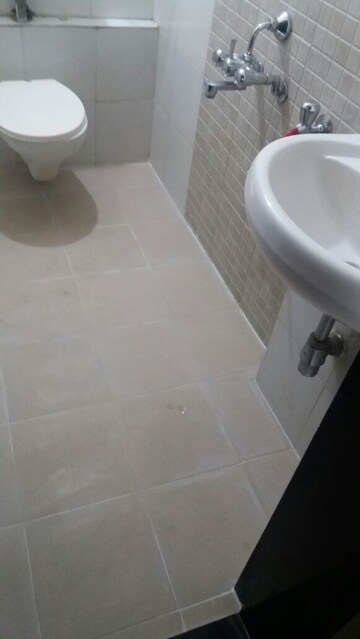 Bathroom in 2 BHK Apartment at Runwal Garden City, Balkum Pada – for Rent