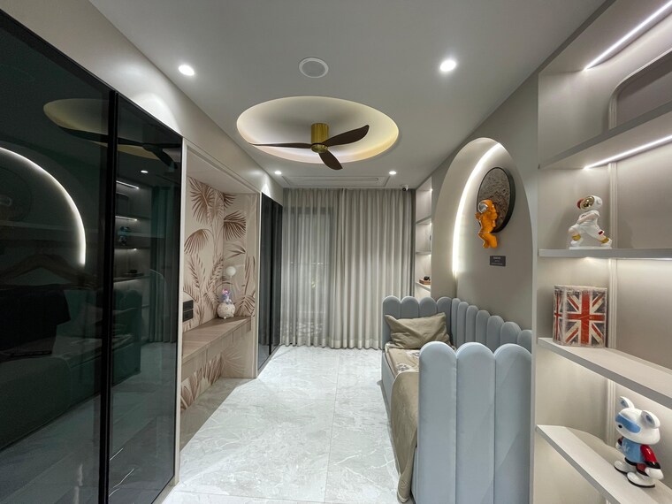 Living Room, pristine-o2-world 4 Bedroom 1688 Sq.Ft. Apartment In Wagholi Pune 9251605