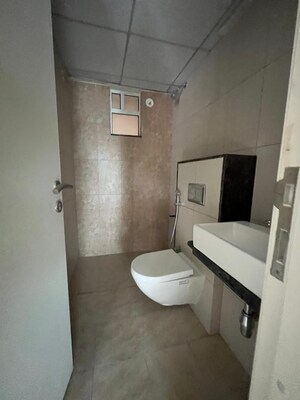 Bathroom in 2 BHK Apartment at Godrej Green Vistas, Mahalunge – for Rent