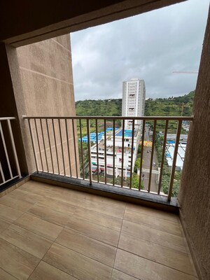 Balcony in 2 BHK Apartment at Godrej Green Vistas, Mahalunge – for Rent