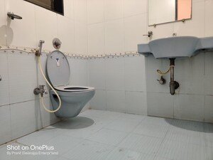Bathroom in 3 BHK Apartment at Gundecha Hills, Chandivali – for Rent