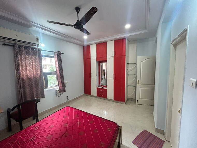Bedroom, my-home-navadweepa 3 Bedroom 2000 Sq.Ft. Apartment In Madhapur Hyderabad 9251639