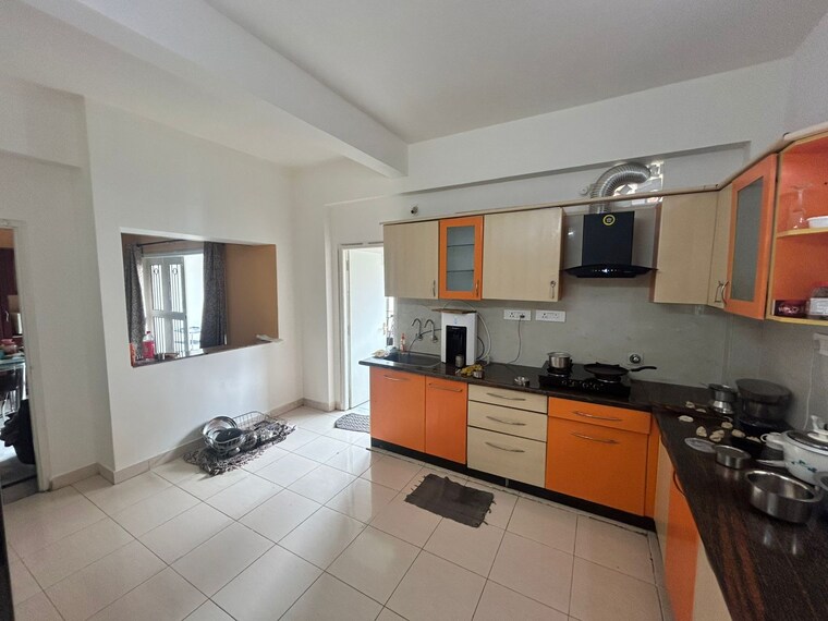 Kitchen, my-home-navadweepa 3 Bedroom 2000 Sq.Ft. Apartment In Madhapur Hyderabad 9251639