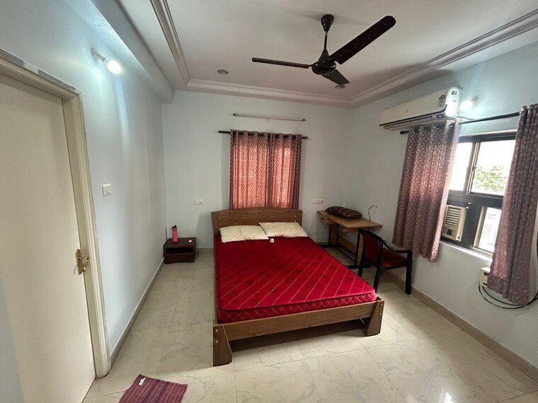 Bedroom, my-home-navadweepa 3 Bedroom 2000 Sq.Ft. Apartment In Madhapur Hyderabad 9251639