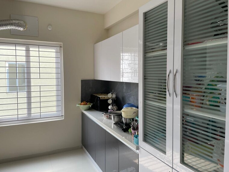 Kitchen, aakriti-miro 3 Bedroom 2036 Sq.Ft. Apartment In Nallagandla Hyderabad 9251651