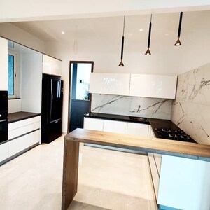 Kitchen in 2 BHK Apartment at Goel Ganga Serio, Kharadi – for Rent