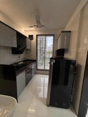 Kitchen in 1 BHK Apartment at Shree Ram Realty Heights, Naigaon East – for Sale