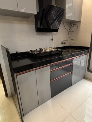 Kitchen in 1 BHK Apartment at Shree Ram Realty Heights, Naigaon East – for Sale