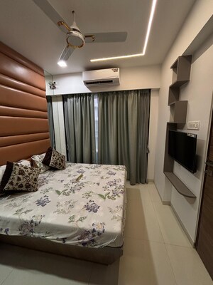 Master Bedroom in 1 BHK Apartment at Shree Ram Realty Heights, Naigaon East – for Sale