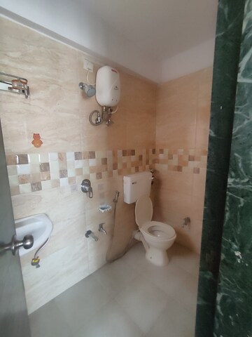 Bathroom in 1 BHK Apartment at Mahavir Kalpavruksha, Ghodbunder Road – for Rent