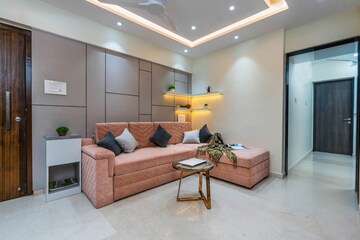 Living Room in 1 BHK Apartment at Vile Parle East – for Sale