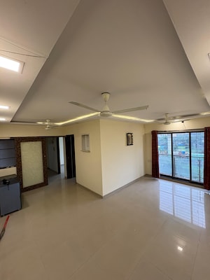 Living Room in 2.5 BHK Apartment at Sudarshan Sky Garden, Ghodbunder Road – for Rent