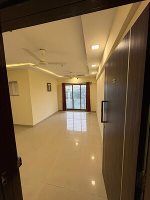 Building Lobby in 2.5 BHK Apartment at Sudarshan Sky Garden, Ghodbunder Road – for Rent