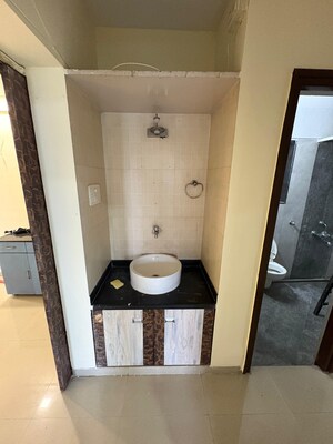 Building Lobby in 2.5 BHK Apartment at Sudarshan Sky Garden, Ghodbunder Road – for Rent