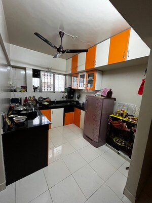 Kitchen in 2 BHK Apartment at Sai Dham CHS, Dhanori – for Rent