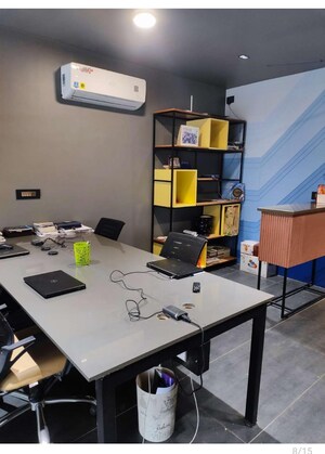 Team Area in  Office Space at Samvaad East Face, Ambli – for Rent