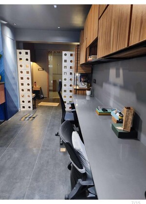 Team Area in  Office Space at Samvaad East Face, Ambli – for Rent