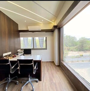 Team Area in  Office Space at Kamdhenu 23 West, T.T.C. Industrial Area – for Rent