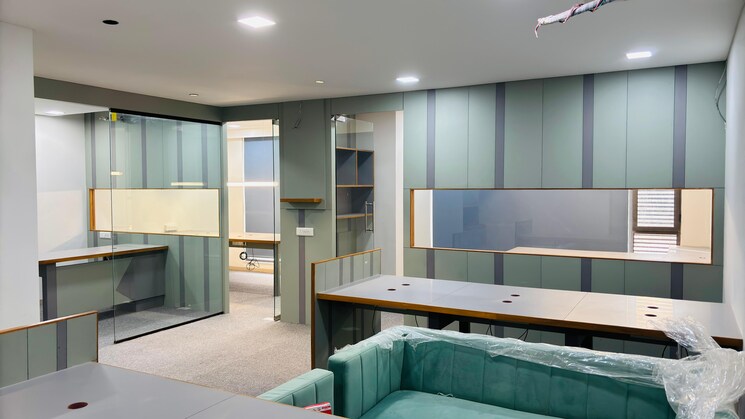 Team Area, samvaad-east-face Commercial Office Space 1498 Sq.Ft. In Ambli Ahmedabad 9251890