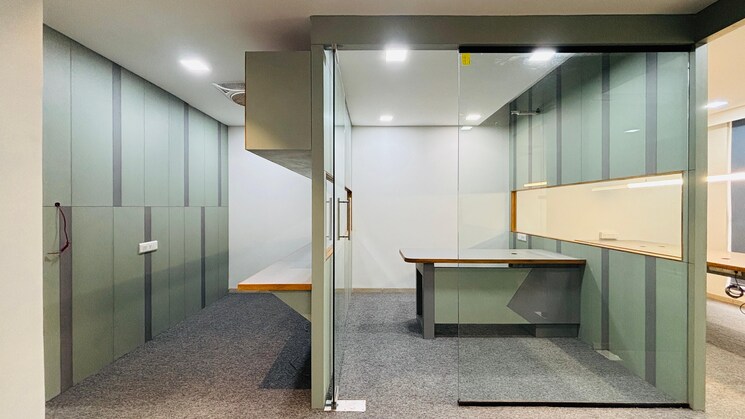 Tv Room, samvaad-east-face Commercial Office Space 1498 Sq.Ft. In Ambli Ahmedabad 9251890