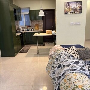 Living Room in 3 BHK Apartment at SJR Blue Waters, Off Sarjapur Road – for Rent