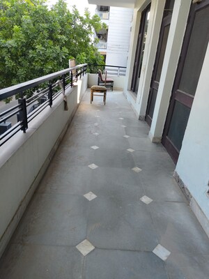 Balcony in 1.5 BHK Builder Floor at Sector 51 – for Rent
