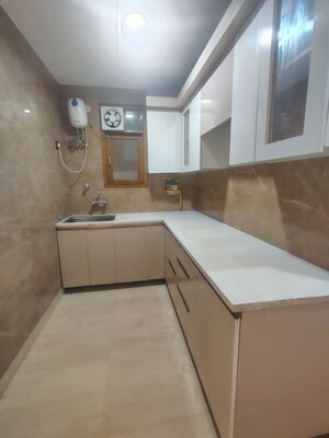 Kitchen in 3 BHK Builder Floor at Malviya Nagar – for Rent