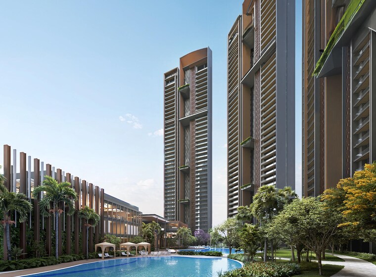 Exterior View, signature-global-titanium-spr 3.5 Bedroom 2780 Sq.Ft. Apartment In Sector 71 Gurgaon 9252138