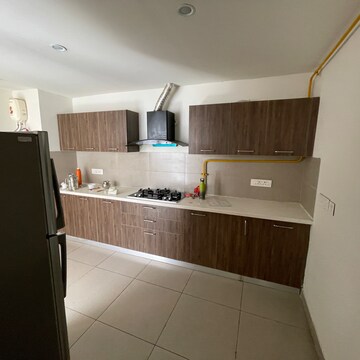 Kitchen in 3 BHK Apartment at Ireo The Corridors, Ramgarh Dhani – for Rent