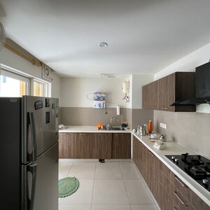 Kitchen in 3 BHK Apartment at Ireo The Corridors, Ramgarh Dhani – for Rent