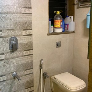 Bathroom in 1 BHK Apartment at Goregaon East – for Rent