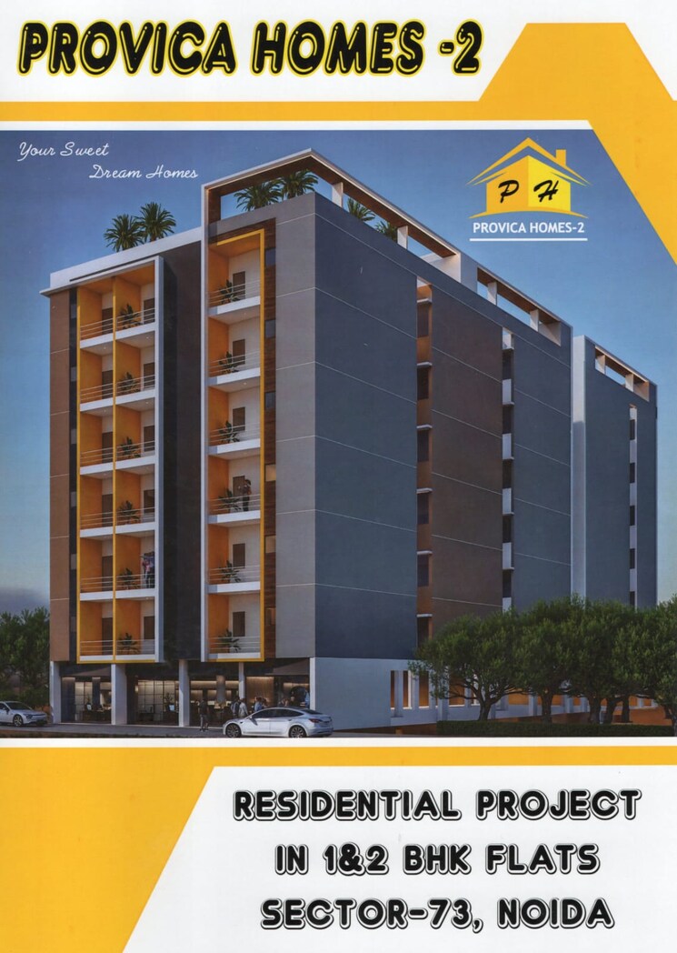 Exterior View, sector 73 1.5 Bedroom 659 Sq.Ft. Builder Floor In Sector 73 Noida 9252196