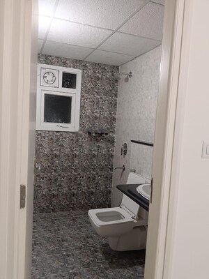 Bathroom in 1 BHK Apartment at Salarpuria Sattva Misty Charm, Kanakapura Road – for Rent