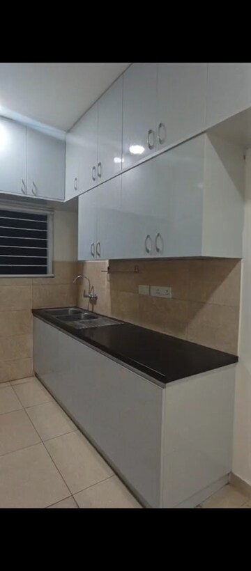 Kitchen in 3 BHK Apartment at Prestige High Fields, Gachibowli – for Rent