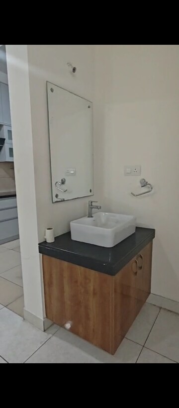 Bathroom in 3 BHK Apartment at Prestige High Fields, Gachibowli – for Rent