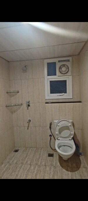 Bathroom in 3 BHK Apartment at Prestige High Fields, Gachibowli – for Rent
