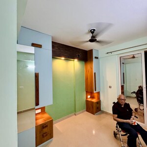 Living Room in 3 BHK Apartment at ROF Amaltas, Meoka – for Rent