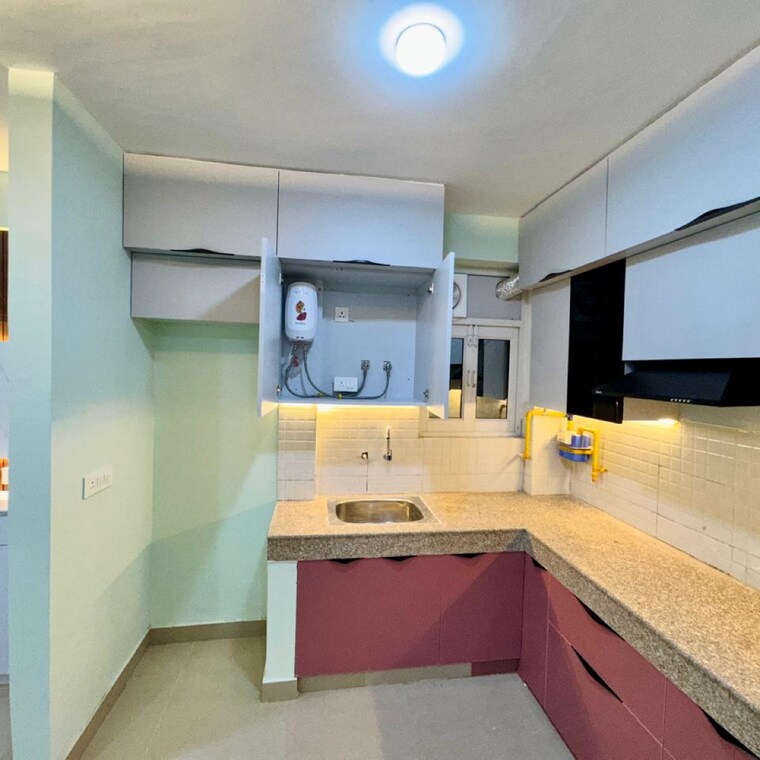 Kitchen, rof-amaltas 3 Bedroom 645 Sq.Ft. Apartment In Meoka Gurgaon 9252258