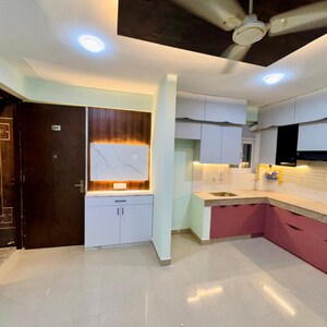 Kitchen in 3 BHK Apartment at ROF Amaltas, Meoka – for Rent