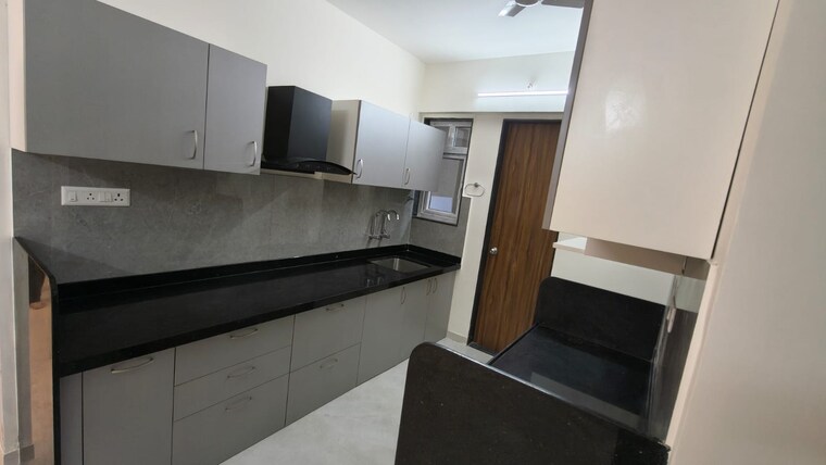 Kitchen, dream-metropark-county 3 Bedroom 1001 Sq.Ft. Apartment In Balewadi Pune 9252375