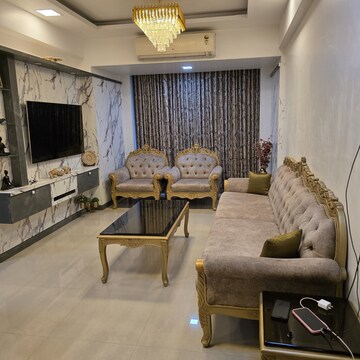 Living Room in 2 BHK Apartment at Mahaavir Heritage, Kharghar Sector 35g – for Sale